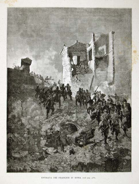 Entrata dei francesi in Roma