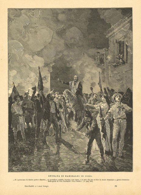 Entrata di Garibaldi in Como | Immagine principale