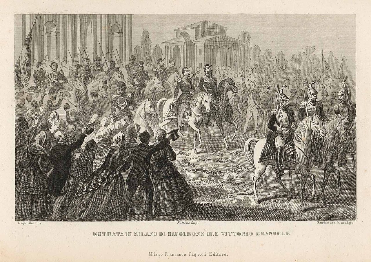 Entrata in Milano di Napoleone III e Vittorio Emanuele | Immagine principale