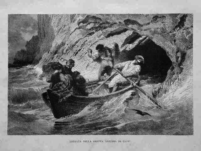 Entrata nella Grotta Azzurra di Capri | Immagine principale