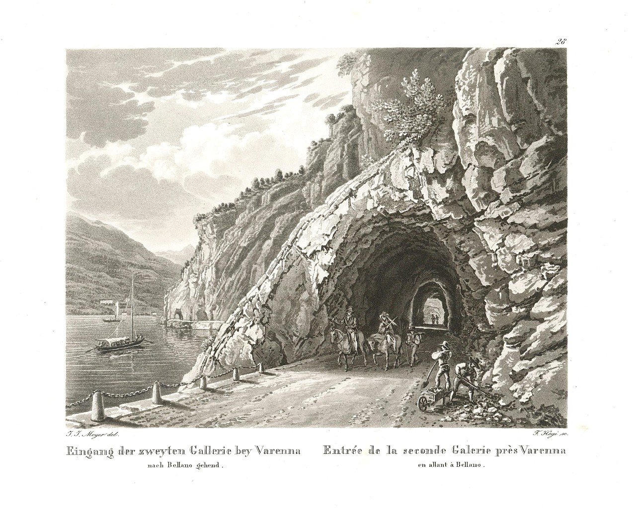 Entrèe de la seconde Galerie près Varenna en allant à … | Immagine principale