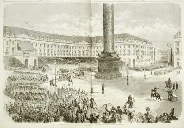 Entree solennelle de l'armee d'Italie - Vue generale de la …