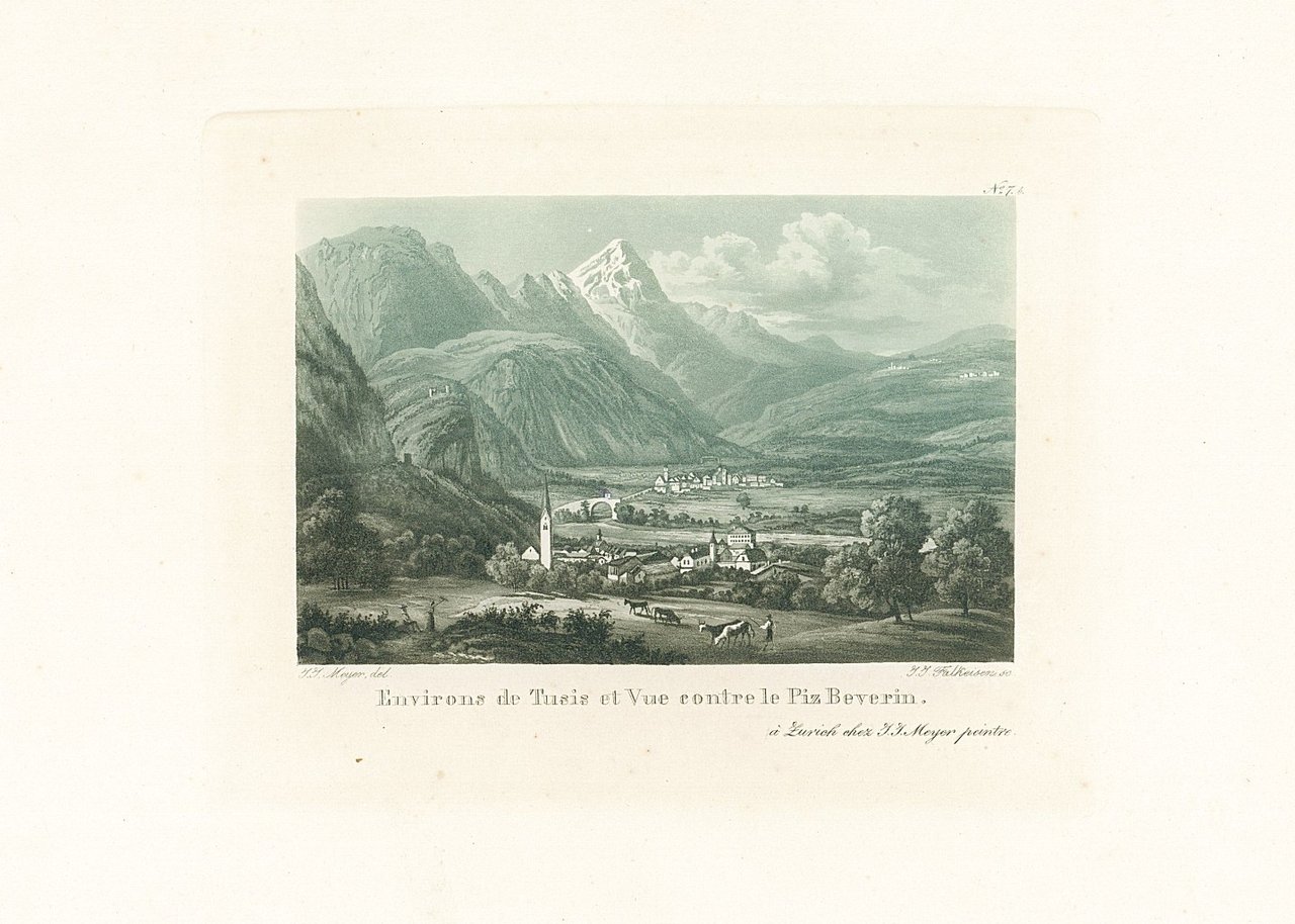 Environes de Tuesis et Vue contre le Pis Beverin | Immagine principale