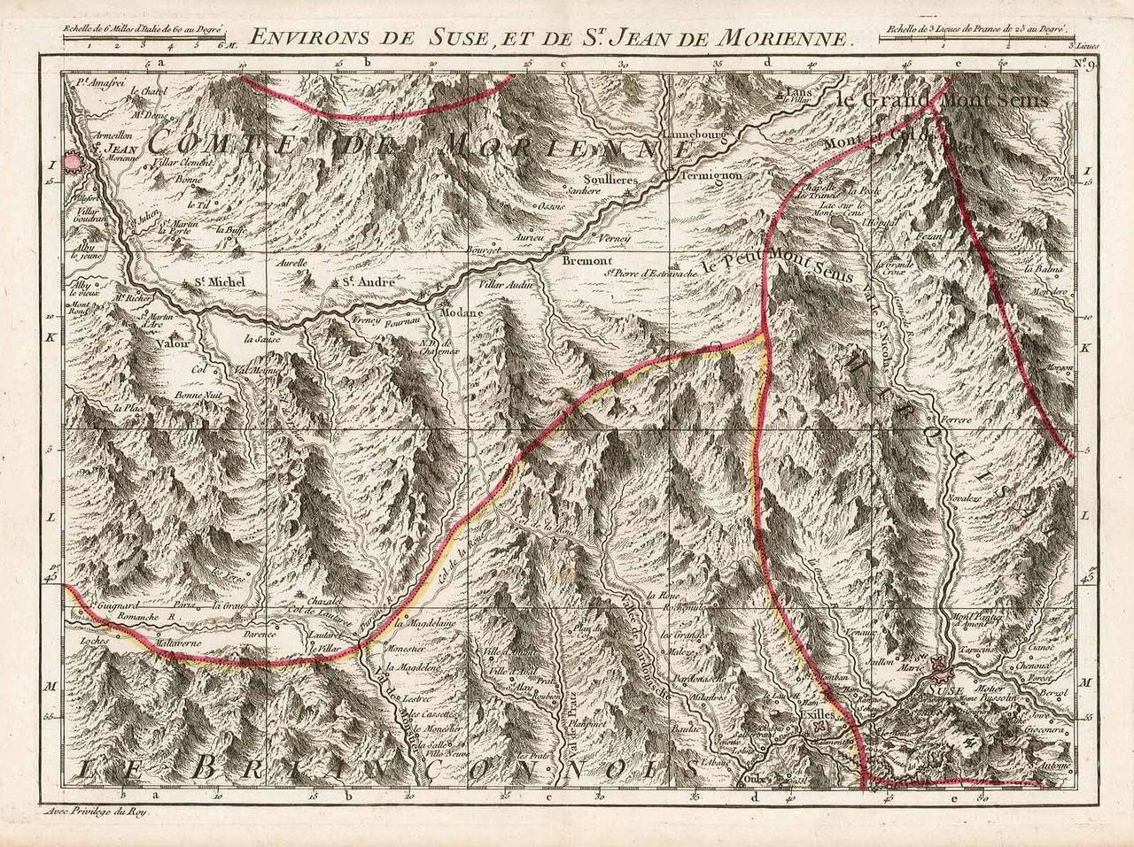Environs de Suse, et de St.Jean de Morienne