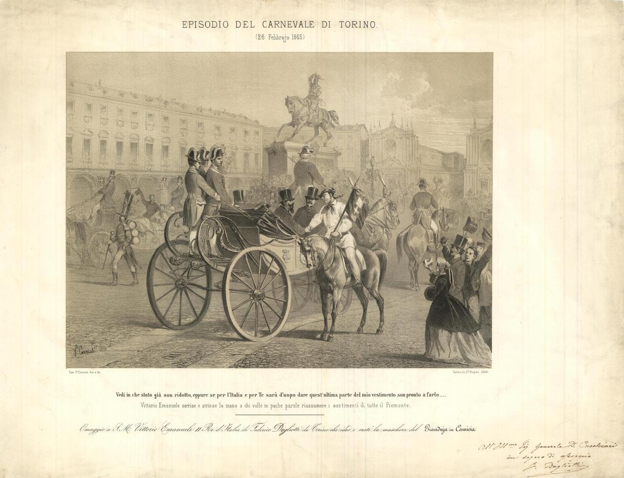 Episodio del Carnevale di Torino (26 Febbrajo1865)