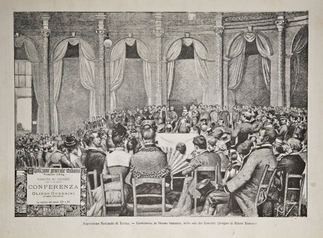 Esposizione Nazionale di Torino / Conferenza di Olindo Guerrini, nella …