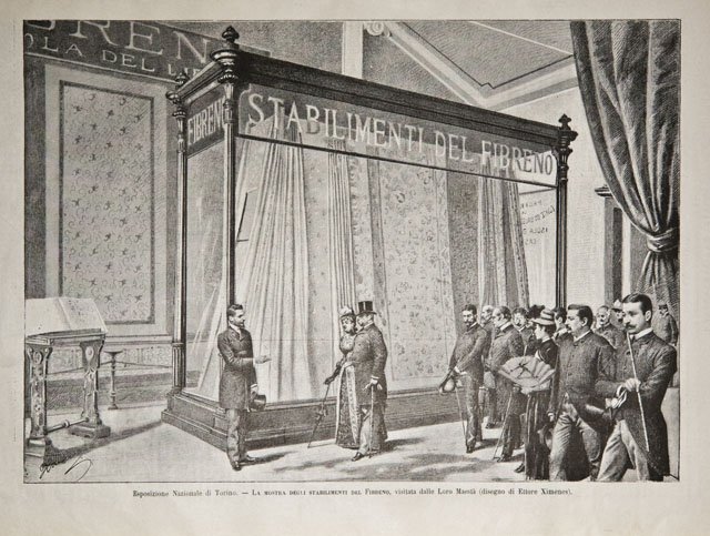 Esposizione Nazionale di Torino / La mostra degli stabilimenti del …