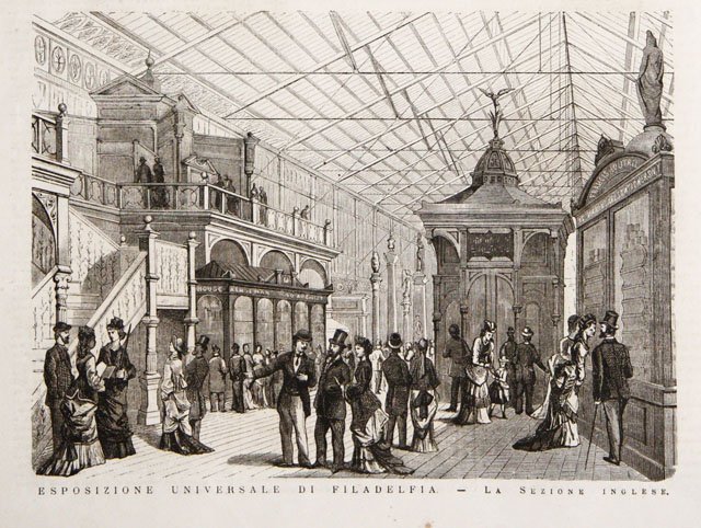 Esposizione Universale di Filadelfia.- La Sezione inglese