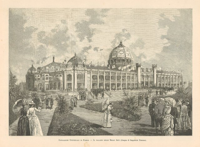 Esposizione Universale di Parigi / Il palazzo delle Belle Arti