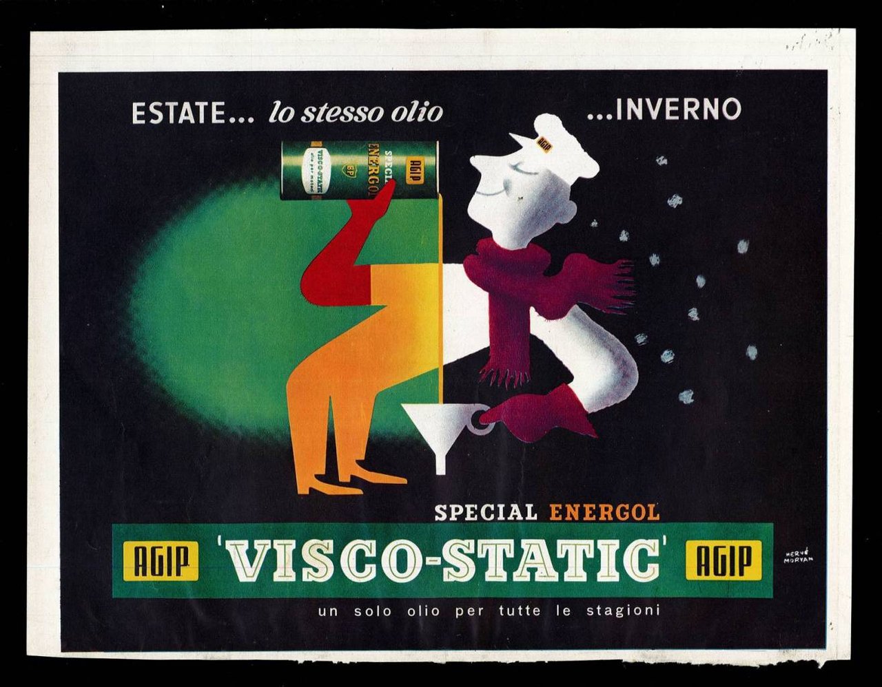 Estate. lo stesso olio. inverno Visco-Static Agip