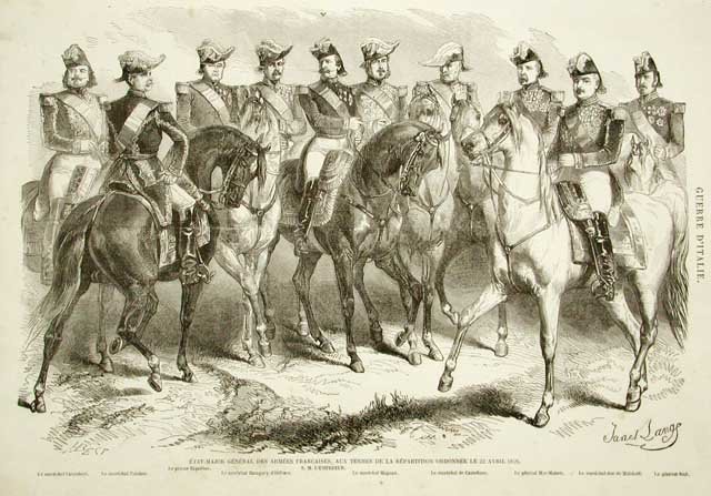 Etat Major Général des Armées Francaises, aux termes de la …
