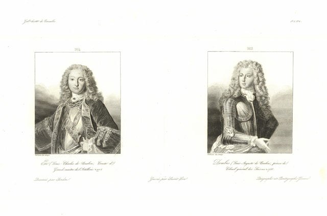 Eu (Louis-Charles de Bourbon, comte de) grand maitre de l'artillerie …