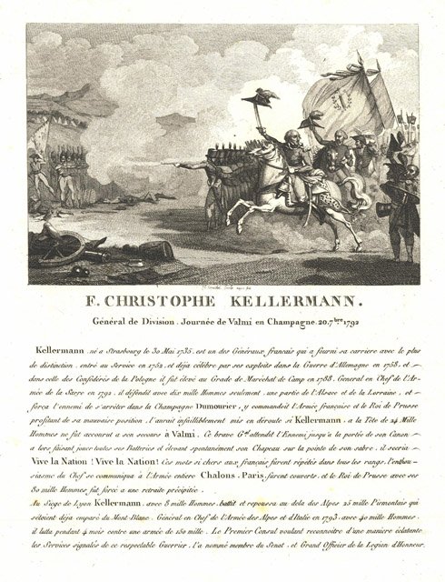 F. Christophe Kellermann Gènèral de Division. Journèe de Valmi en …