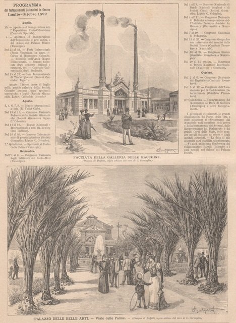 Facciata della galleria delle macchine - Palazzo delle Belle Arti, …