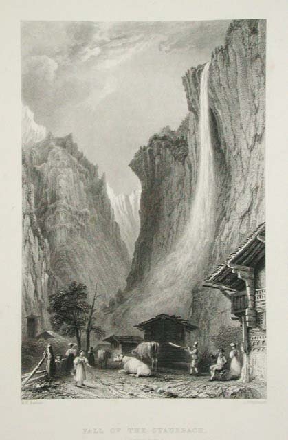 Fall of the Staubbach./ (Canton Bern)