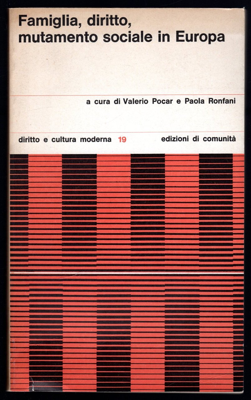 Famiglia, diritto, mutamento sociale in Europa