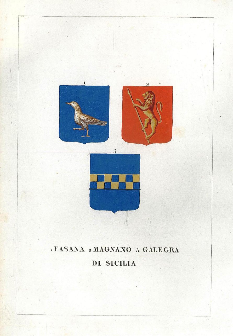 Fasana 2 Magnano 3 Galegra di Sicilia