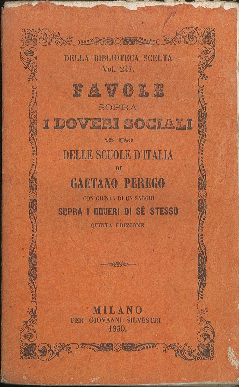 Favole sopra i doveri sociali