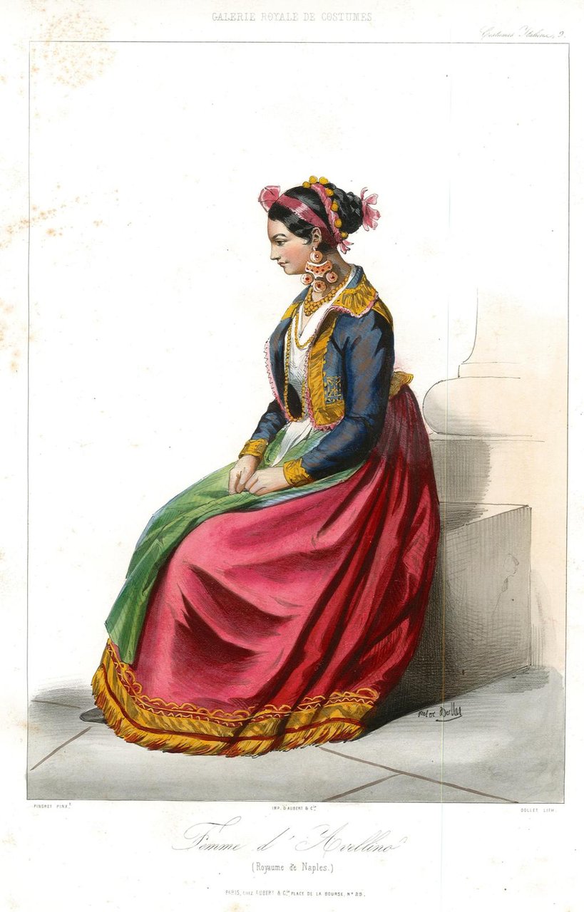 Femme d'Avellino (Royame de Naples)