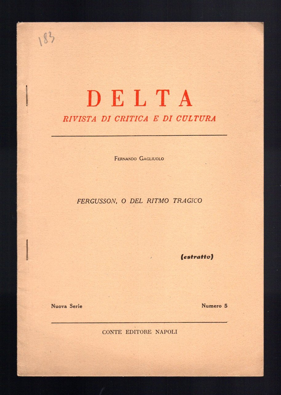 Fergusson, o del ritmo tragico