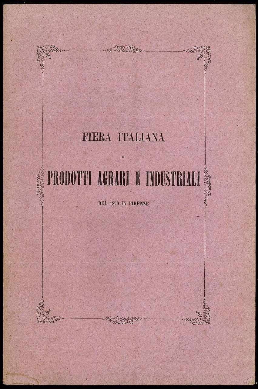 Fiera italiana di prodotti agrari e industriali