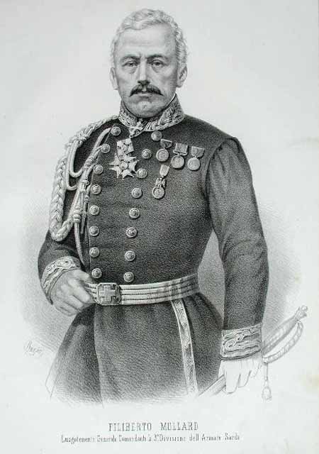 Filiberto Mollard / Luogotenente Generale Comandante la 3° Divisione dell'Armata … | Immagine principale