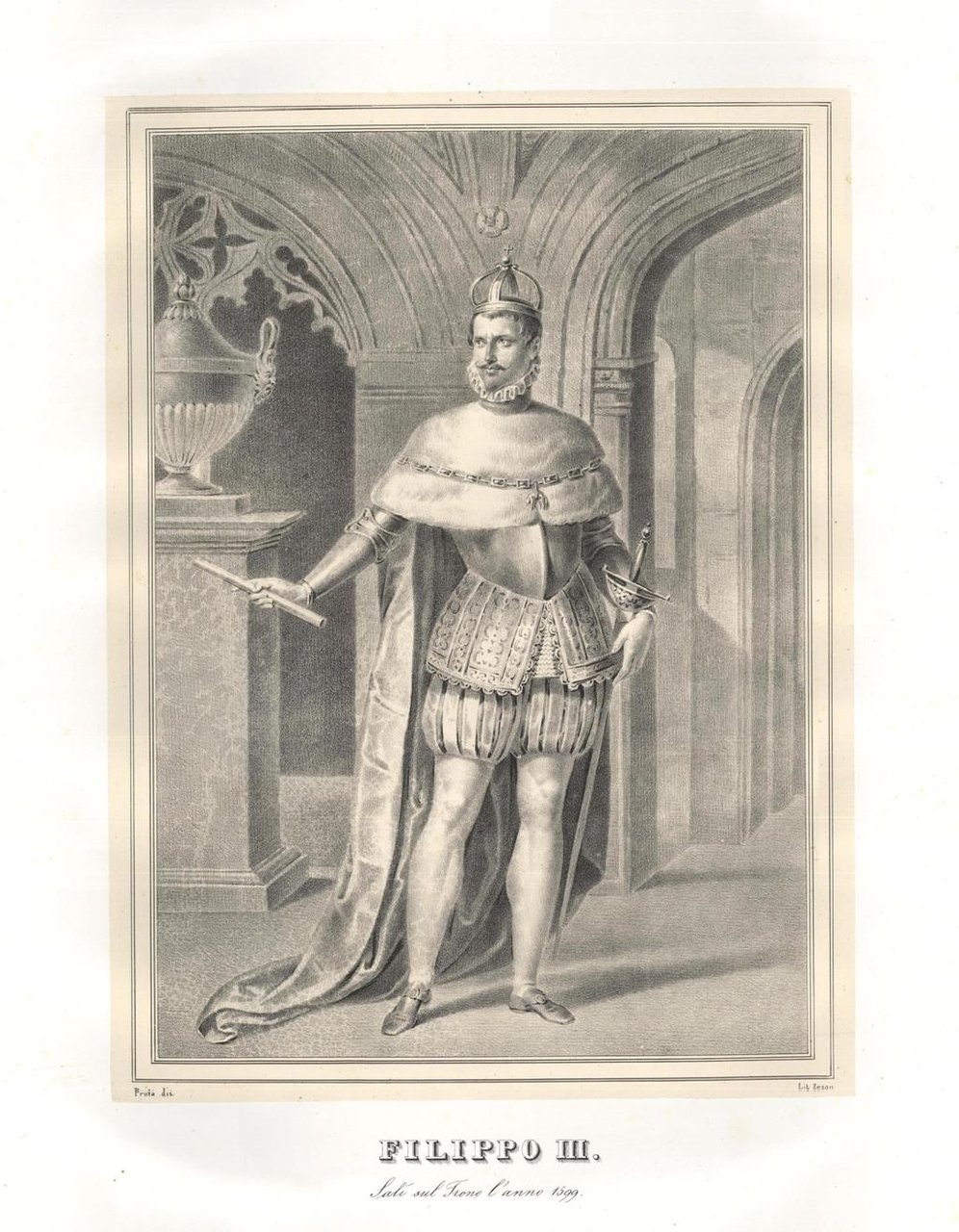 Filippo III / Salì sul Trono l'anno 1599 | Immagine principale