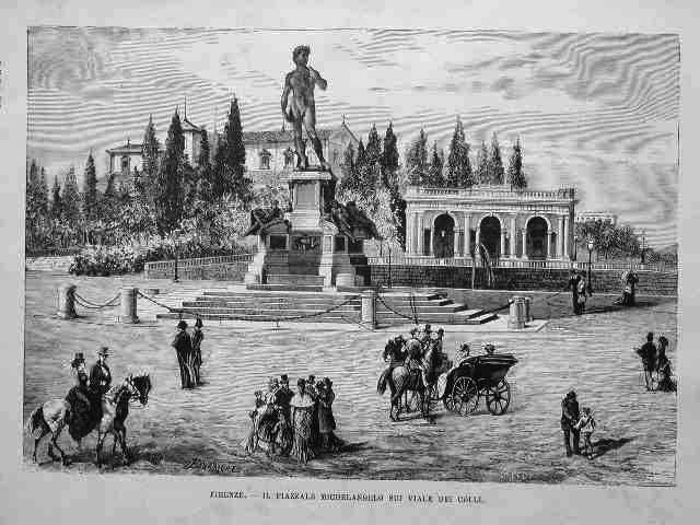 Firenze - II piazzale Michelangelo sul Viale dei colli | Immagine principale