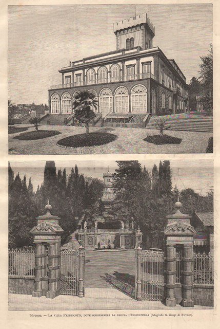 Firenze - La villa Fabbricotti, dove soggiornerà la regina d’Inghilterra