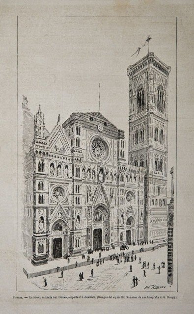 Firenze / La nuova facciata del Duomo, scoperta il 6 …