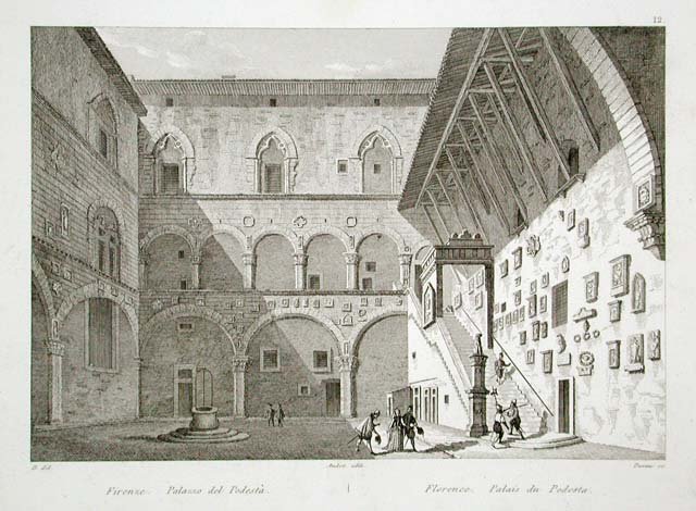 Firenze. Palazzo del Podestà