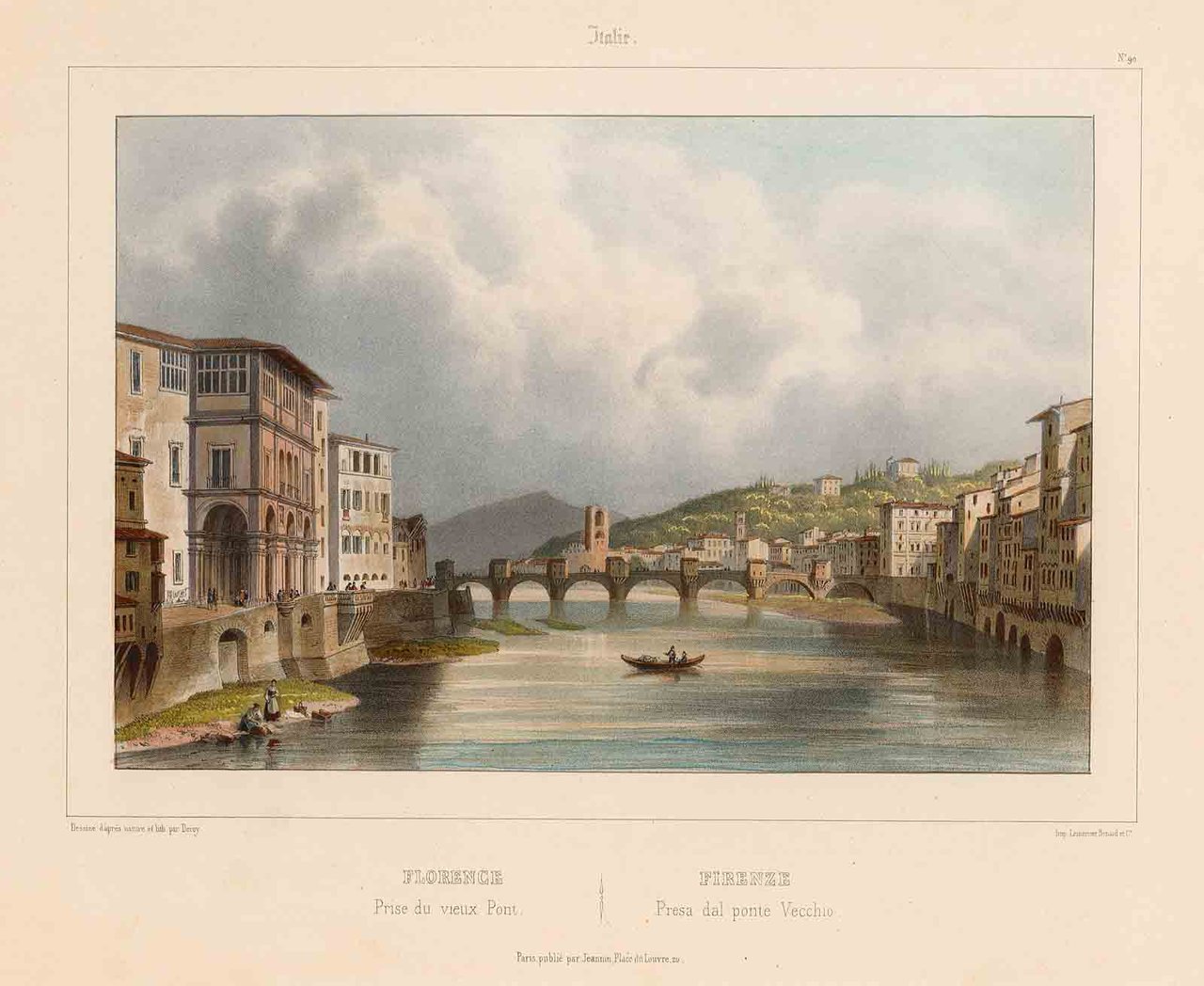 Firenze presa dal Ponte Vecchio
