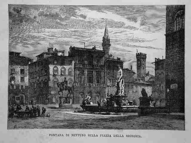 Fontana di Nettuno sulla piazza della Signoria | Immagine principale