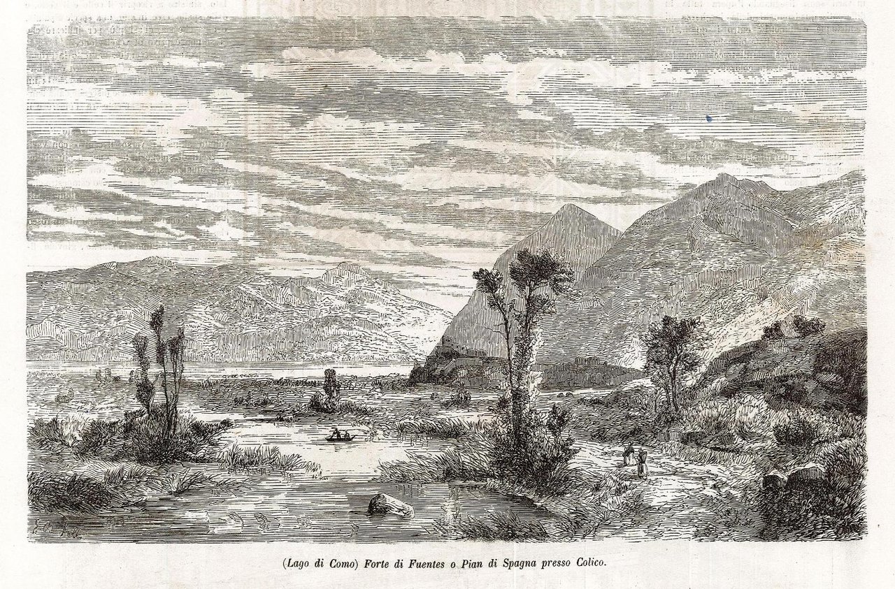 Forte di Fuentes o Pian di Spagna presso Colico