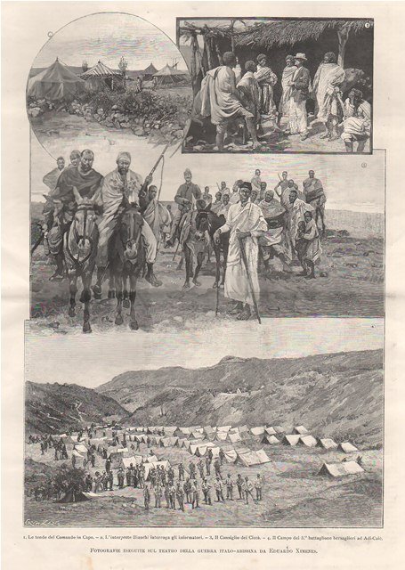 Fotografie eseguite sul teatro della guerra italo-abissina da Eduardo Ximenes