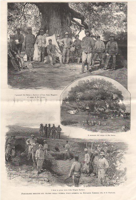 Fotografie eseguite sul teatro della guerra italo-abissina da Eduardo Ximenes
