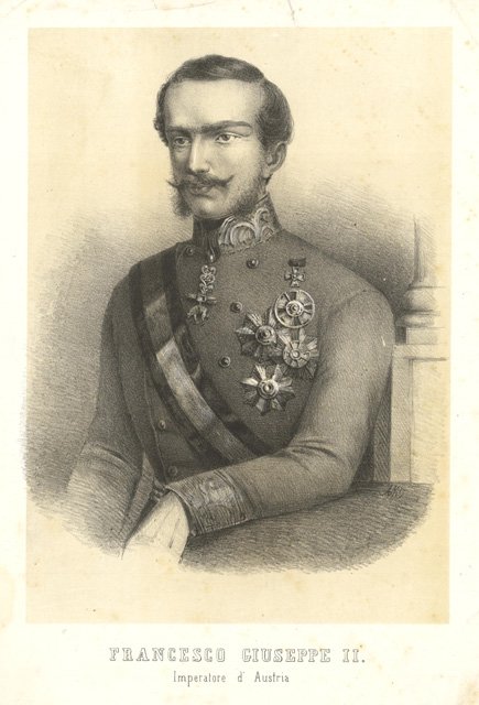 Francesco Giuseppe II Imperatore d'Austria