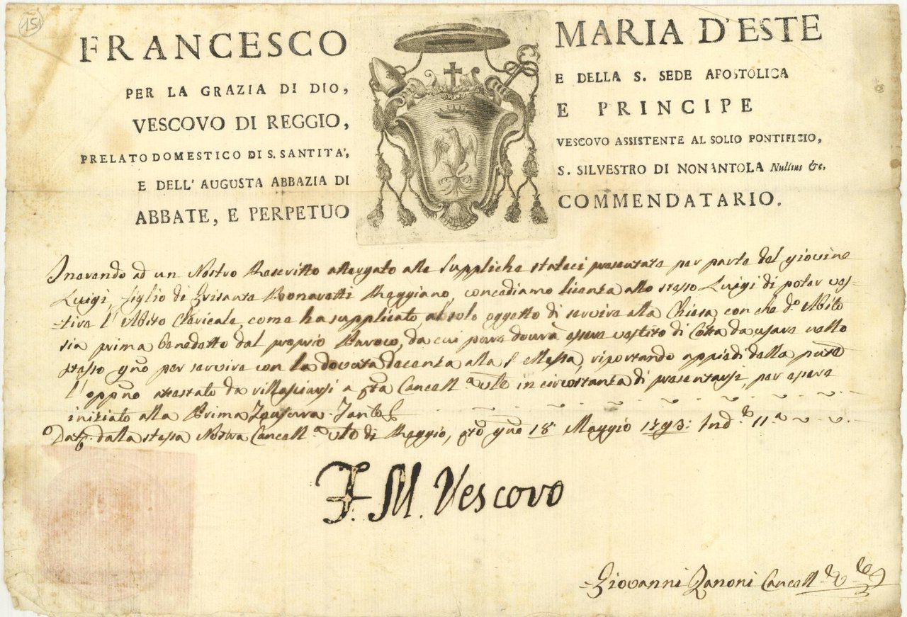 Francesco Maria d’Este…