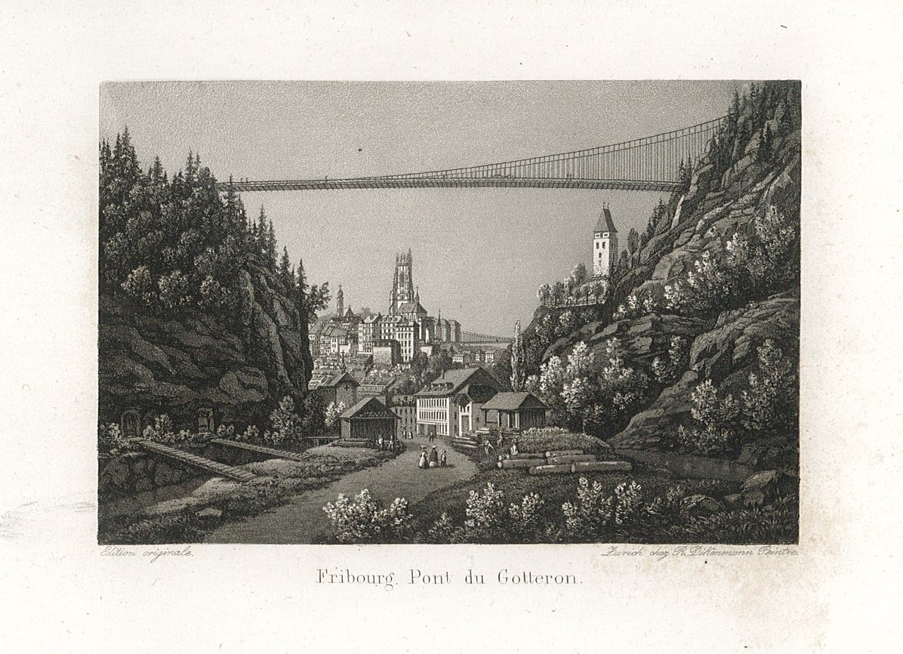 Fribourg Pont du Gotteron