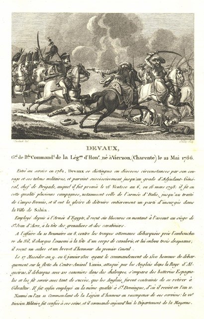 Gal de Bde Commandt de la Lègion d’Honr , né …