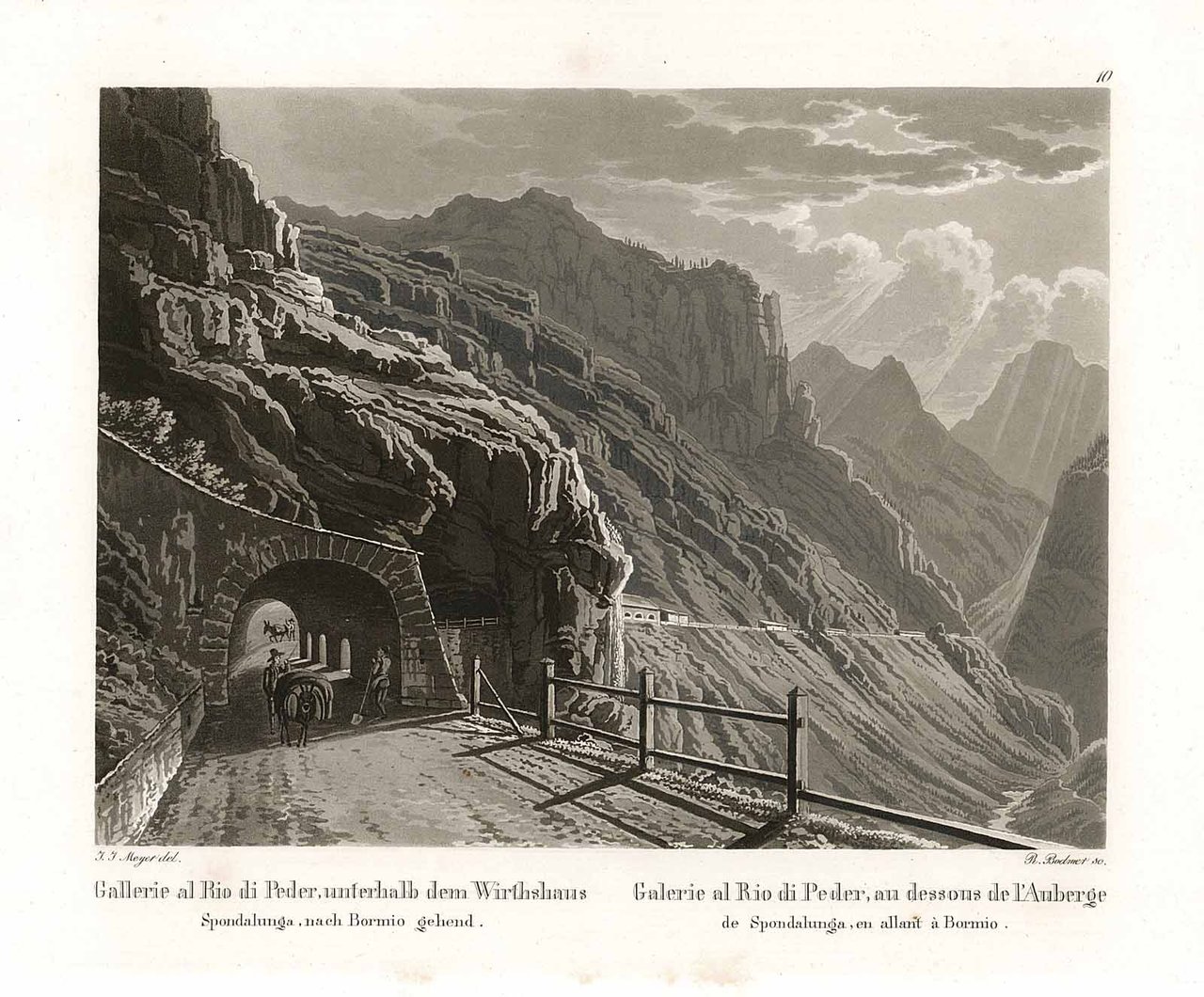 Galerie al Rio di Peder, au dessous de l'Auberge de …