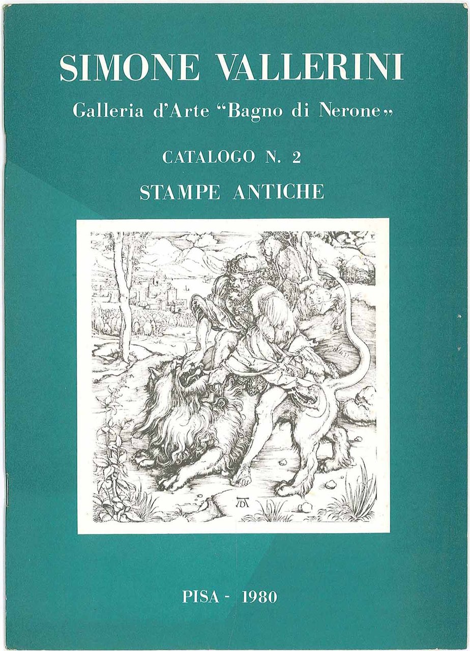 Galleria d'Arte e Bagno di Nerone Catalogo n.2 Stampe Antiche