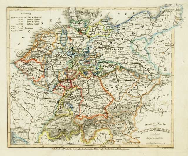 General Karte von Deutschland . | Immagine principale