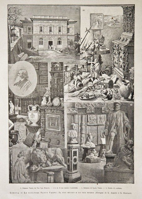 Genova / Lo scultore Santo Varni: Il suo museo e …