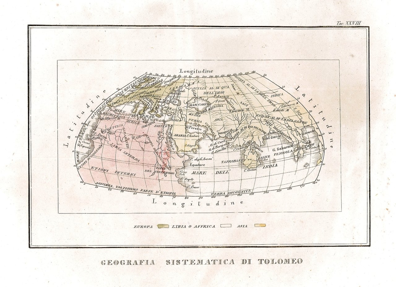 Geografia Sistematica di Tolomeo