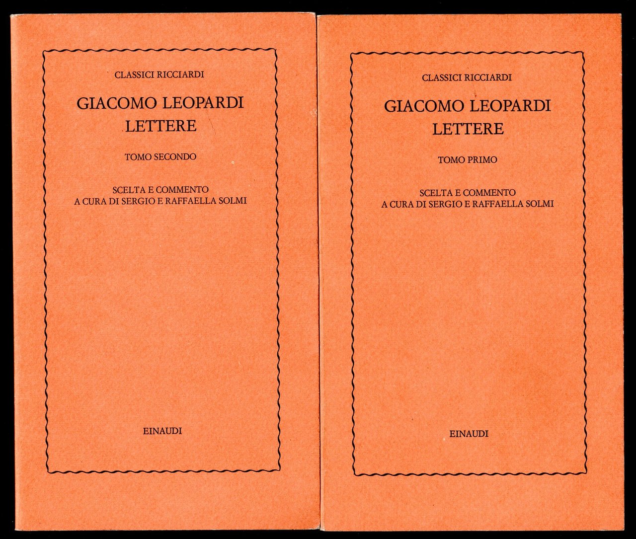 Giacomo Leopardi. Lettere Voll. 2