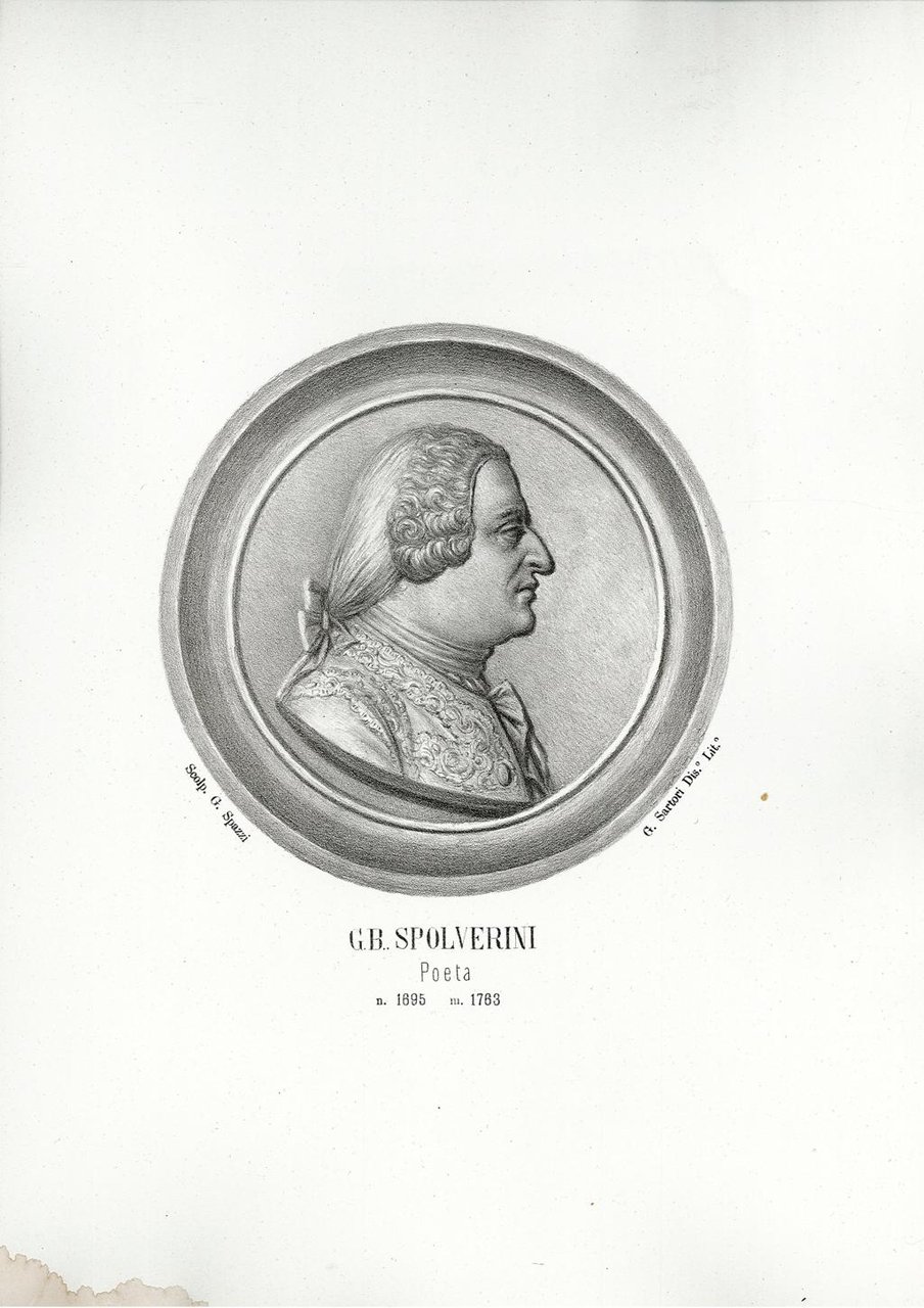 Giambattista Spolverini Poeta n. 1695 m. 1763