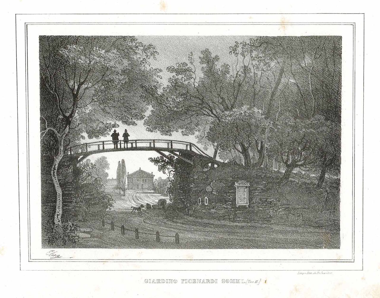 Giardino Piccenardi Sommi. Tav. 2 | Immagine principale