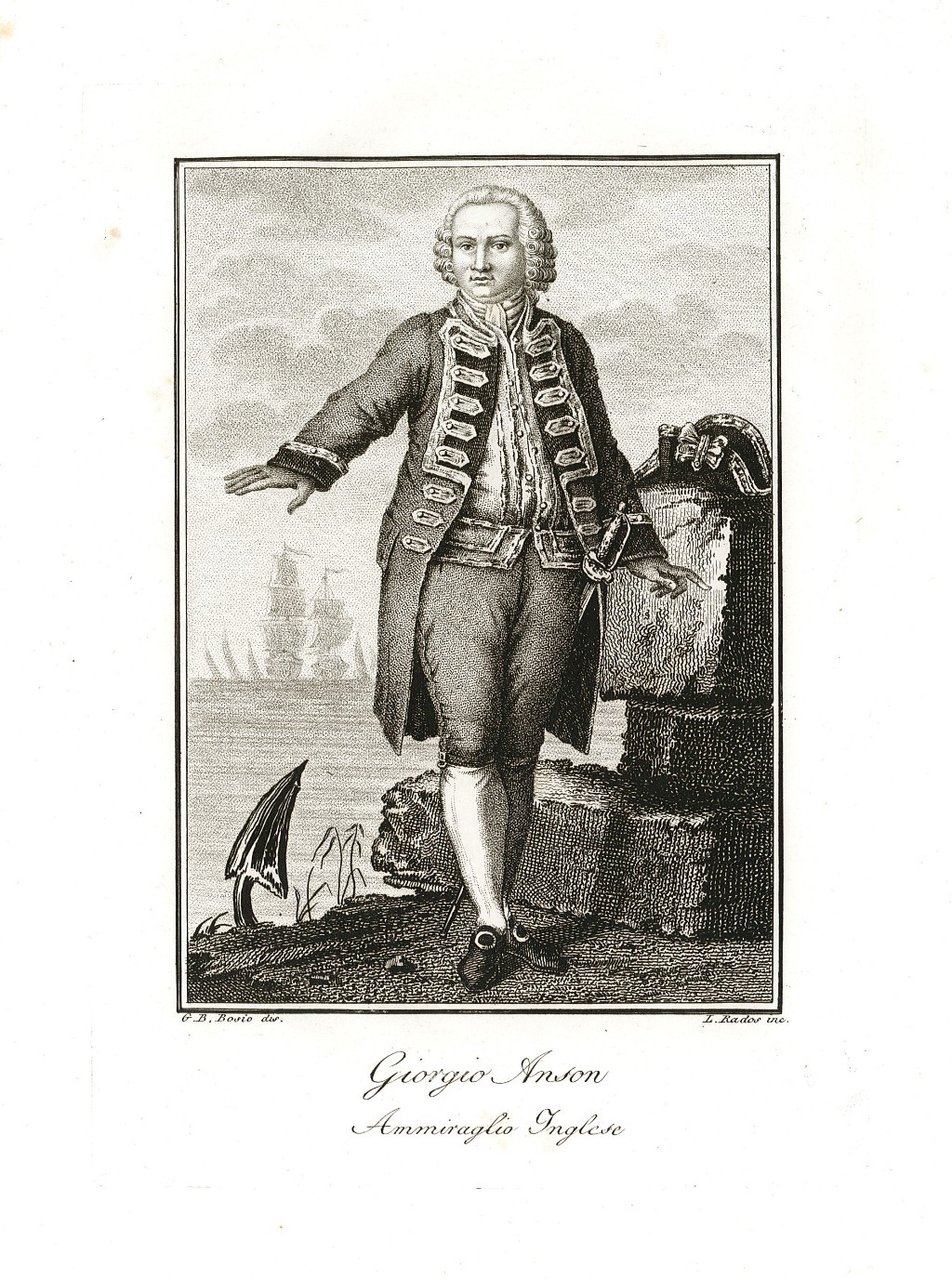 Giorgio Anson Ammiraglio Inglese