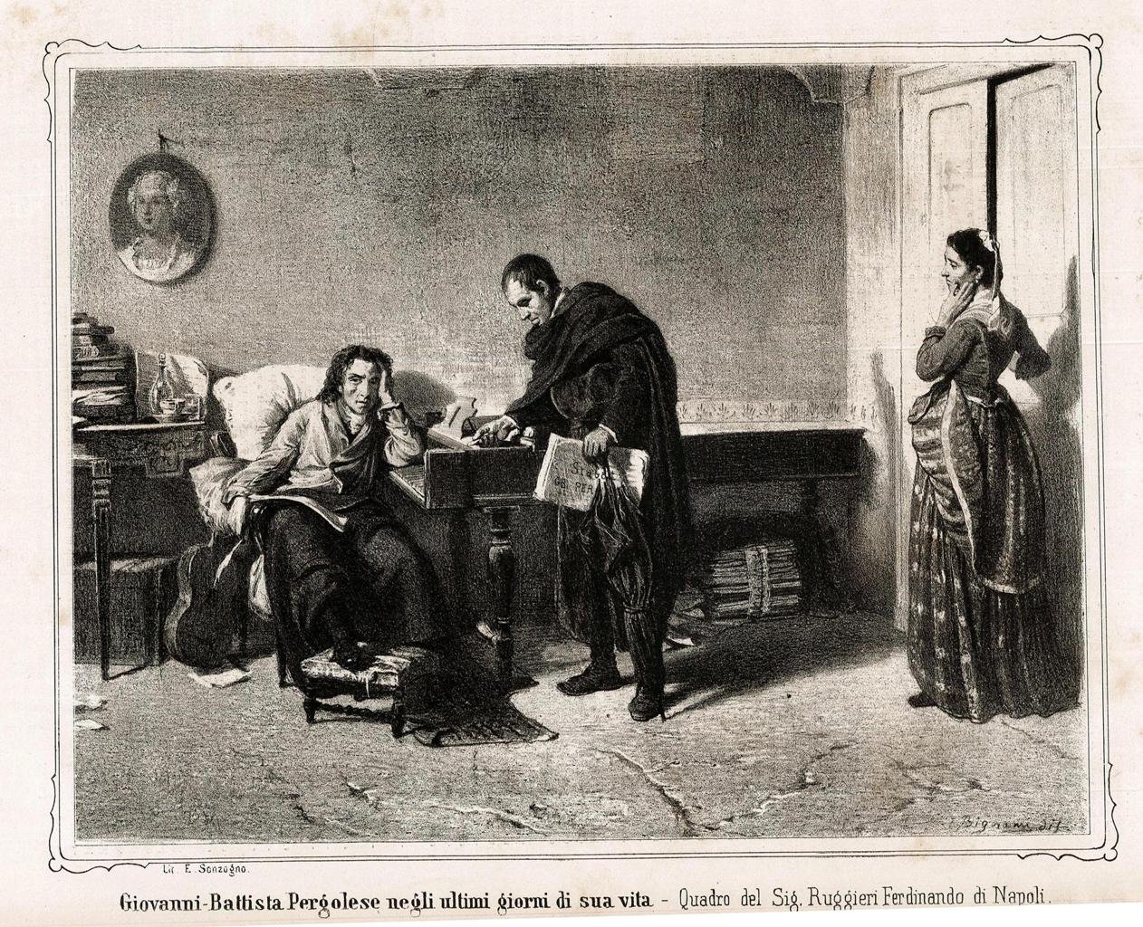 Giovanni Battista Pergolese negli ultimi giorni di sua vita